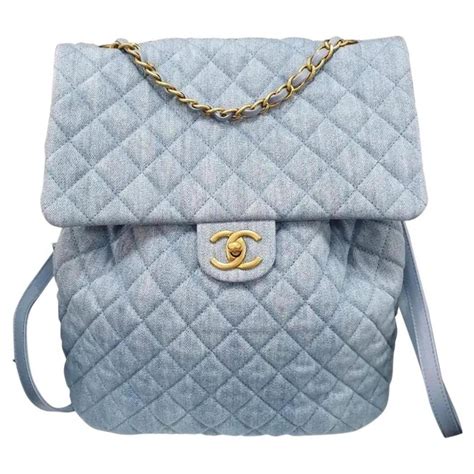 preowned chanel denim urban spirit backpack|Chanel gabrielle backpack price 2020.